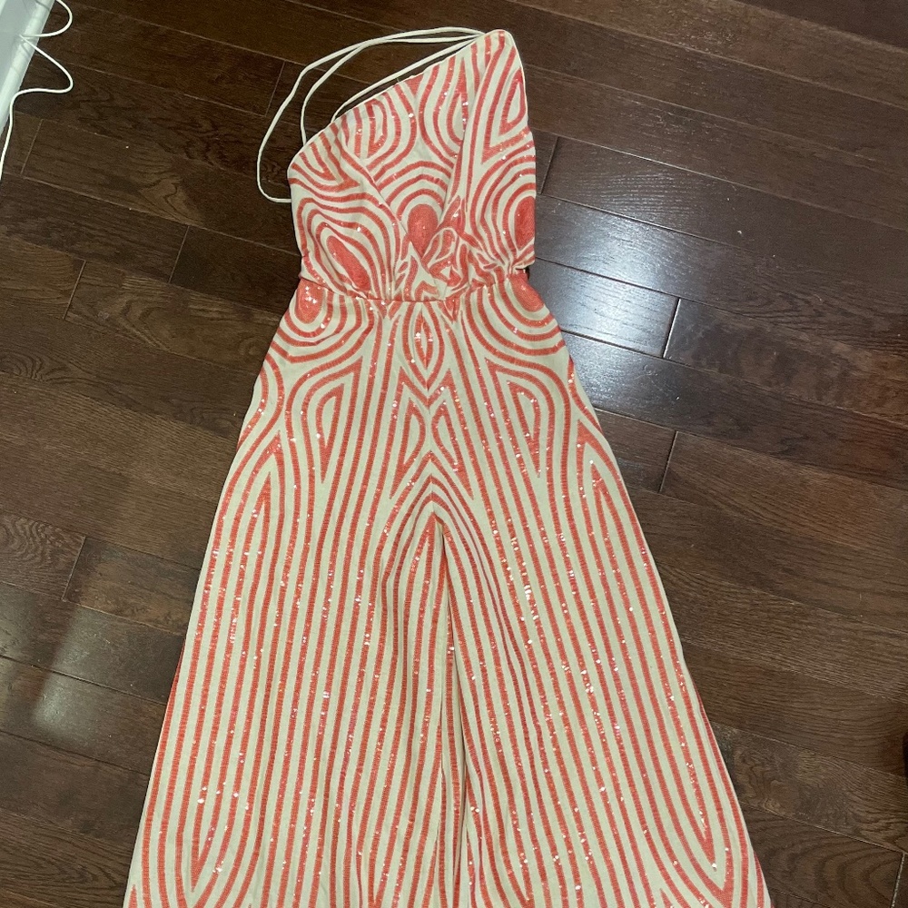 Anthropologie Zunilda Gutierrez One-Shoulder Jumpsuit